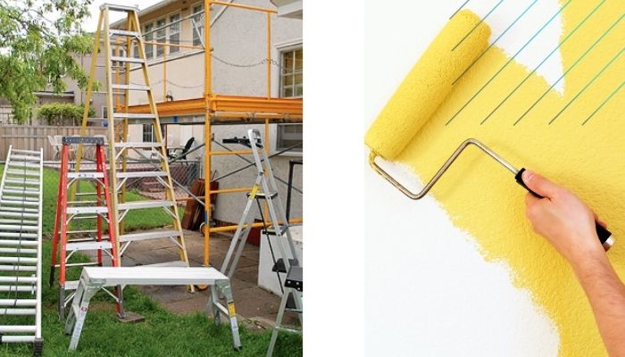 Types of Ladders for Painting