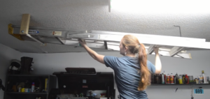 How To Hang A Ladder From The Ceiling